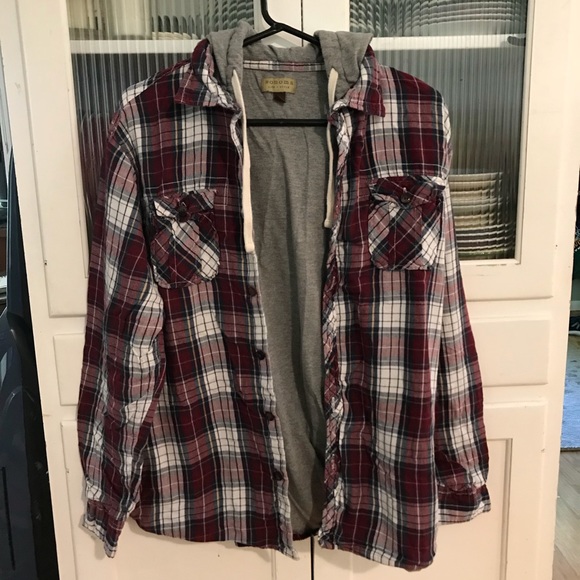 Sonoma | Shirts | Sonoma Hooded Flannel 